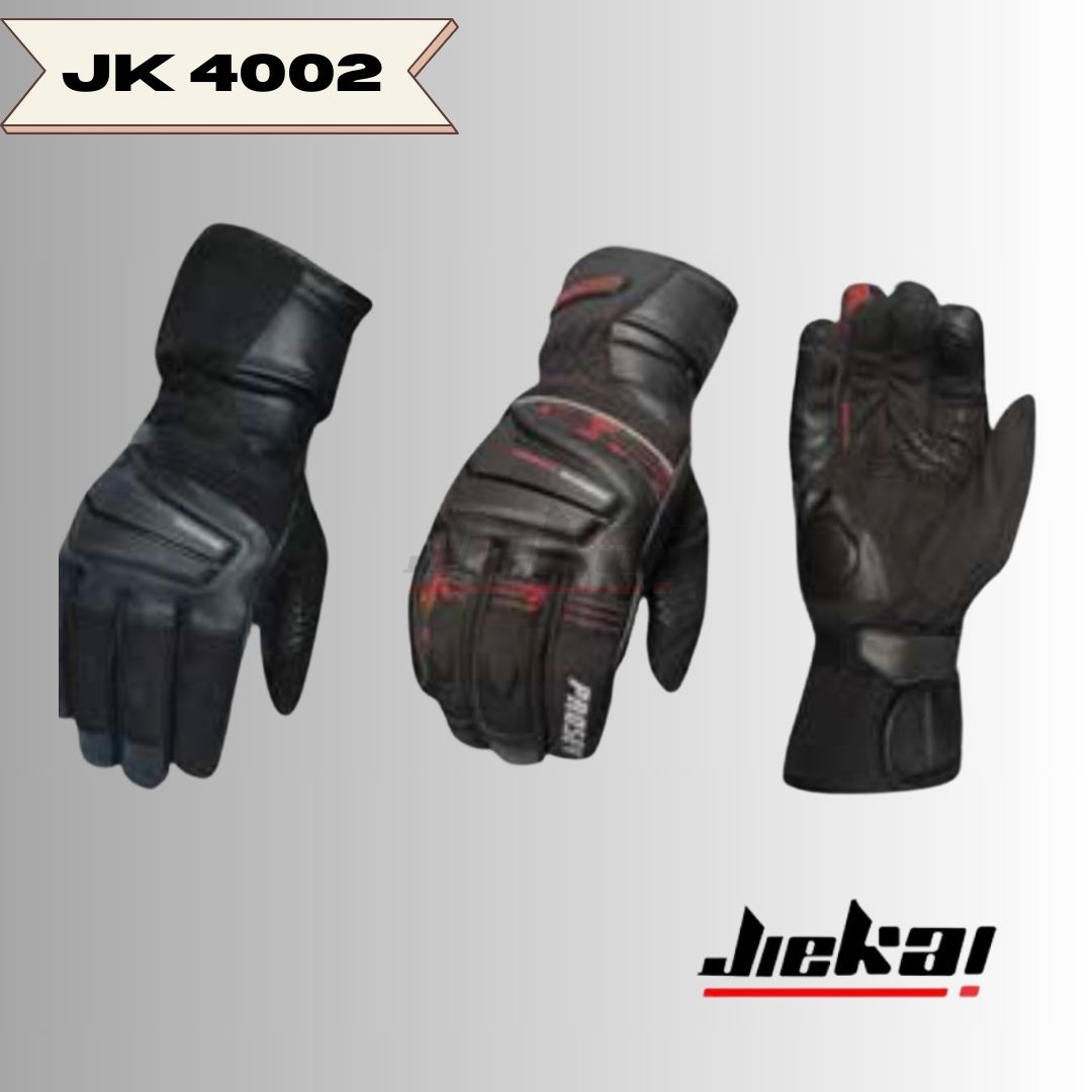 JK4002 DERİ MOTORCU ELDİVENİ KIŞLIK