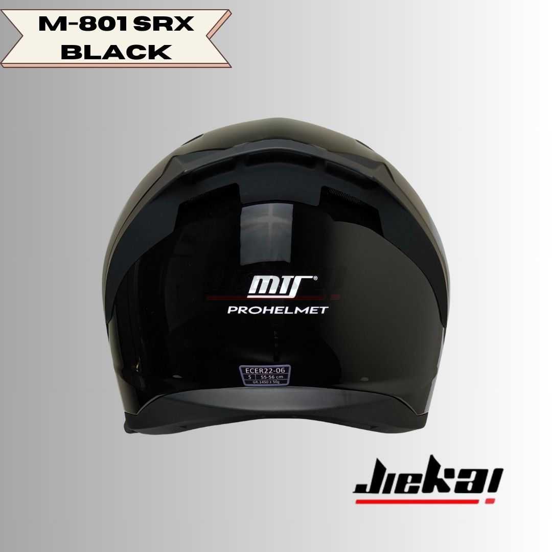 JK M-801 SRX BLACK FULL FACE KASK