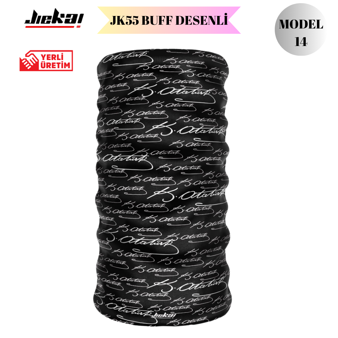 JK55 BUFF DESENLİ BANDANA MODEL-14