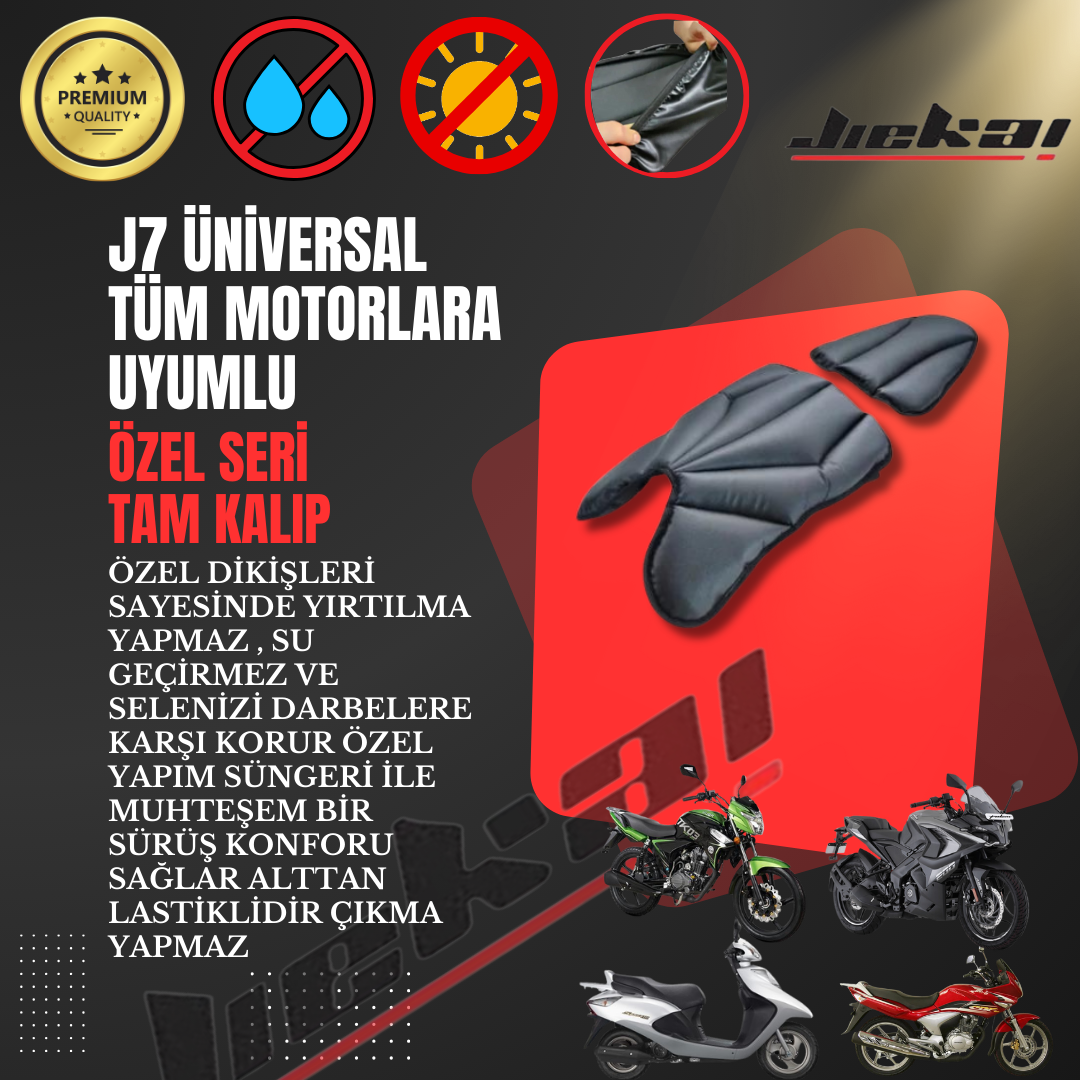 J7 İKİLİ KONFOR SELE TÜM MOTORLARA UYUMLU