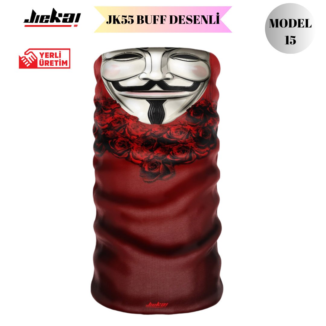 JK55 BUFF DESENLİ BANDANA MODEL-15