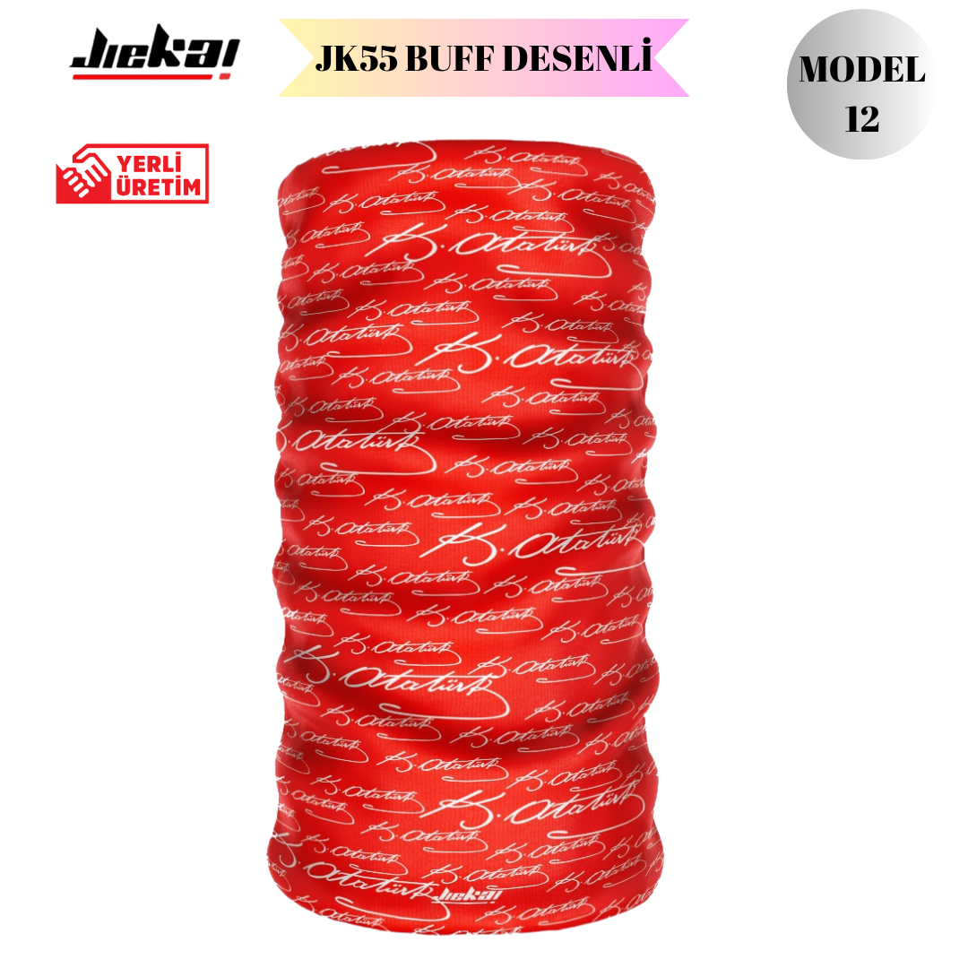 JK55 BUFF DESENLİ BANDANA MODEL-12