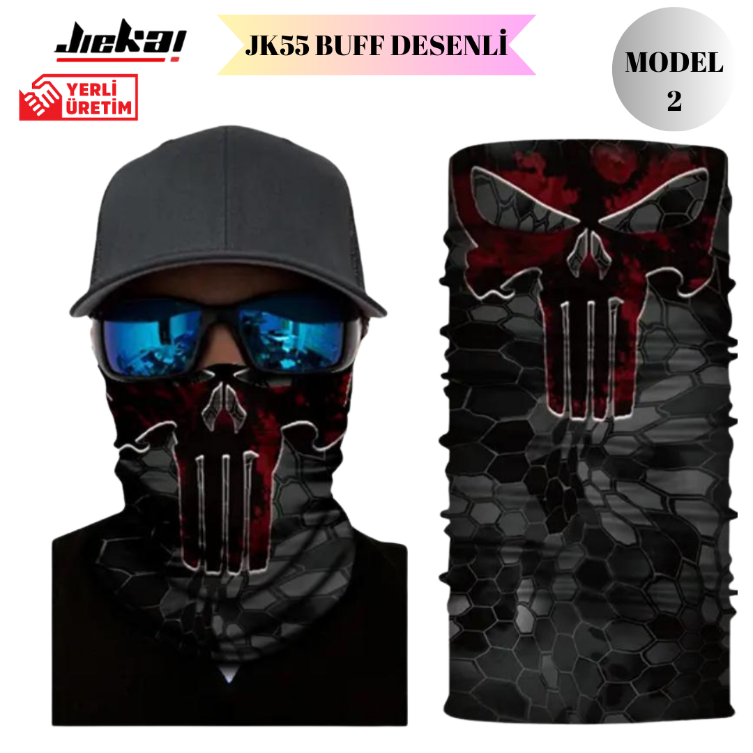 JK55 BUFF DESENLİ BANDANA MODEL-2