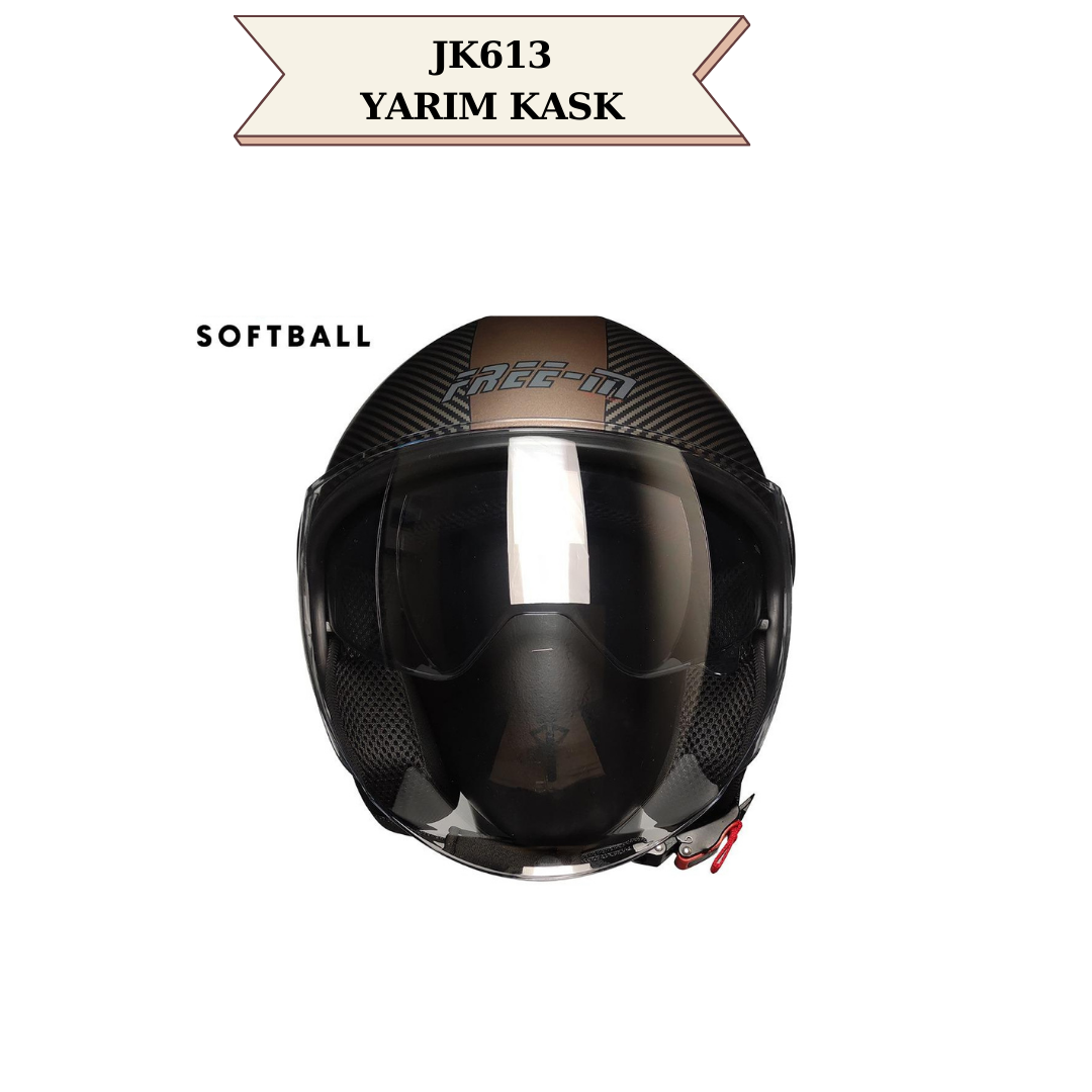 JK613 YARIM KASK SOFT DESEN 