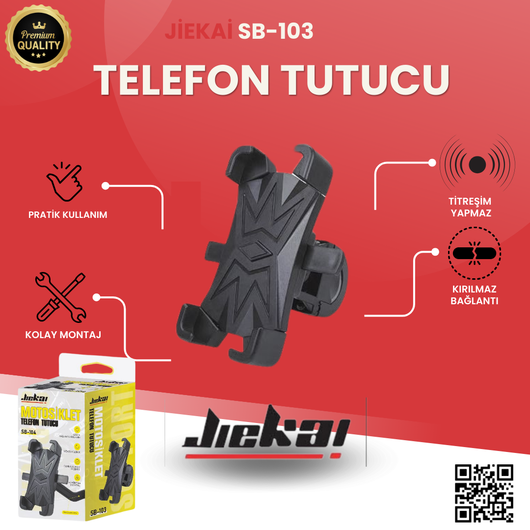 JİEKAİ SB-103 GİDON BAĞLANTILI TELEFON TUTUCU