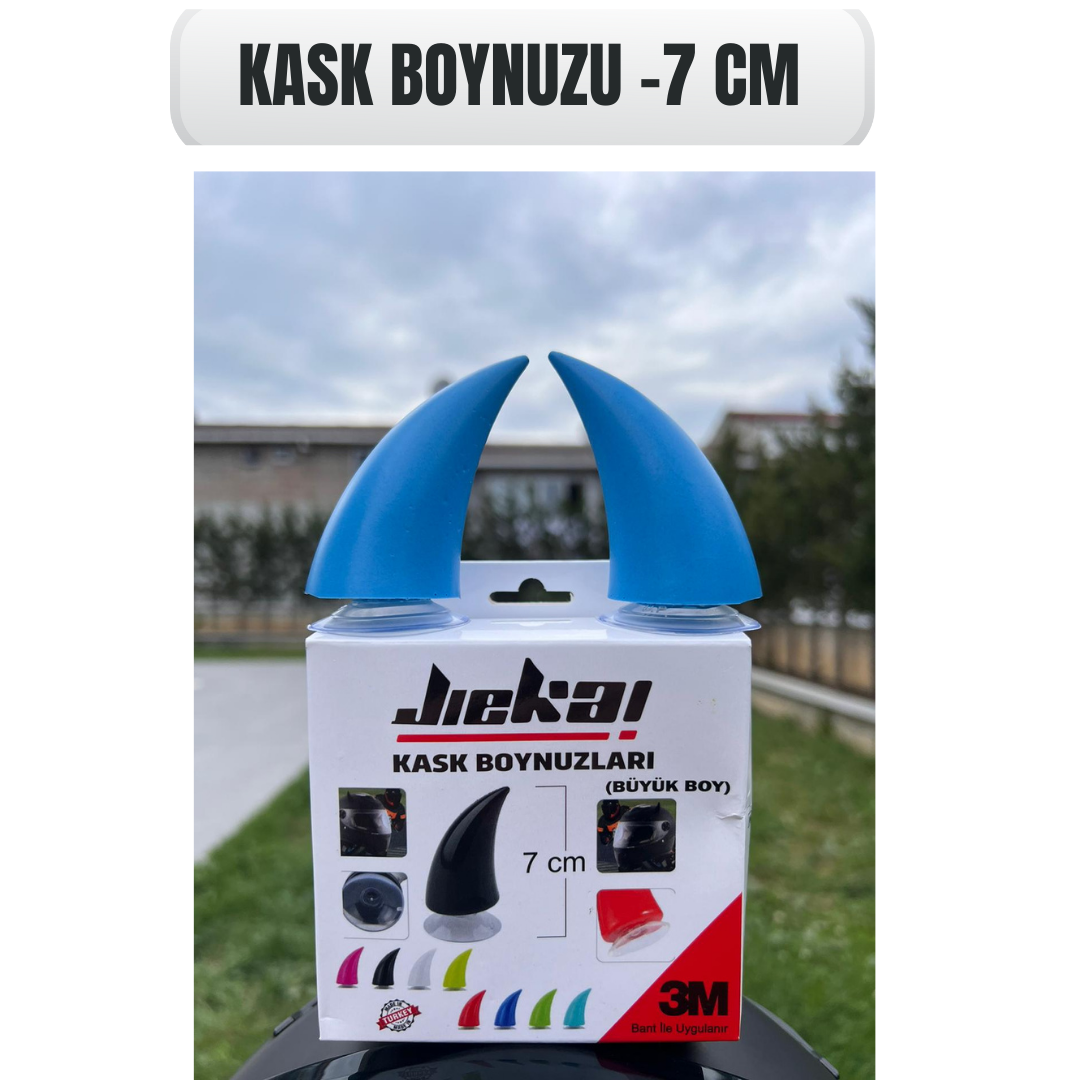 KASK BOYNUZU BÜYÜK BOY MAVİ MODEL-5